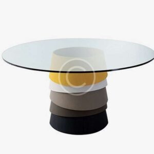 Glass Round Coffee Table